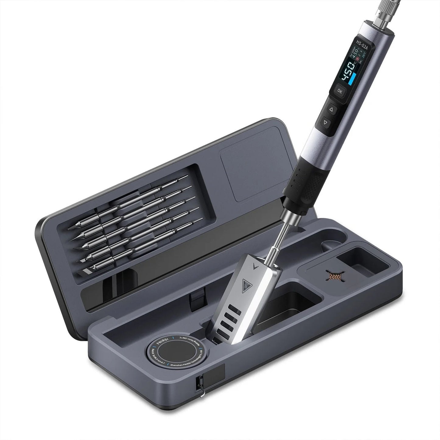Lötkolbenbox für Fnirsi HS02A