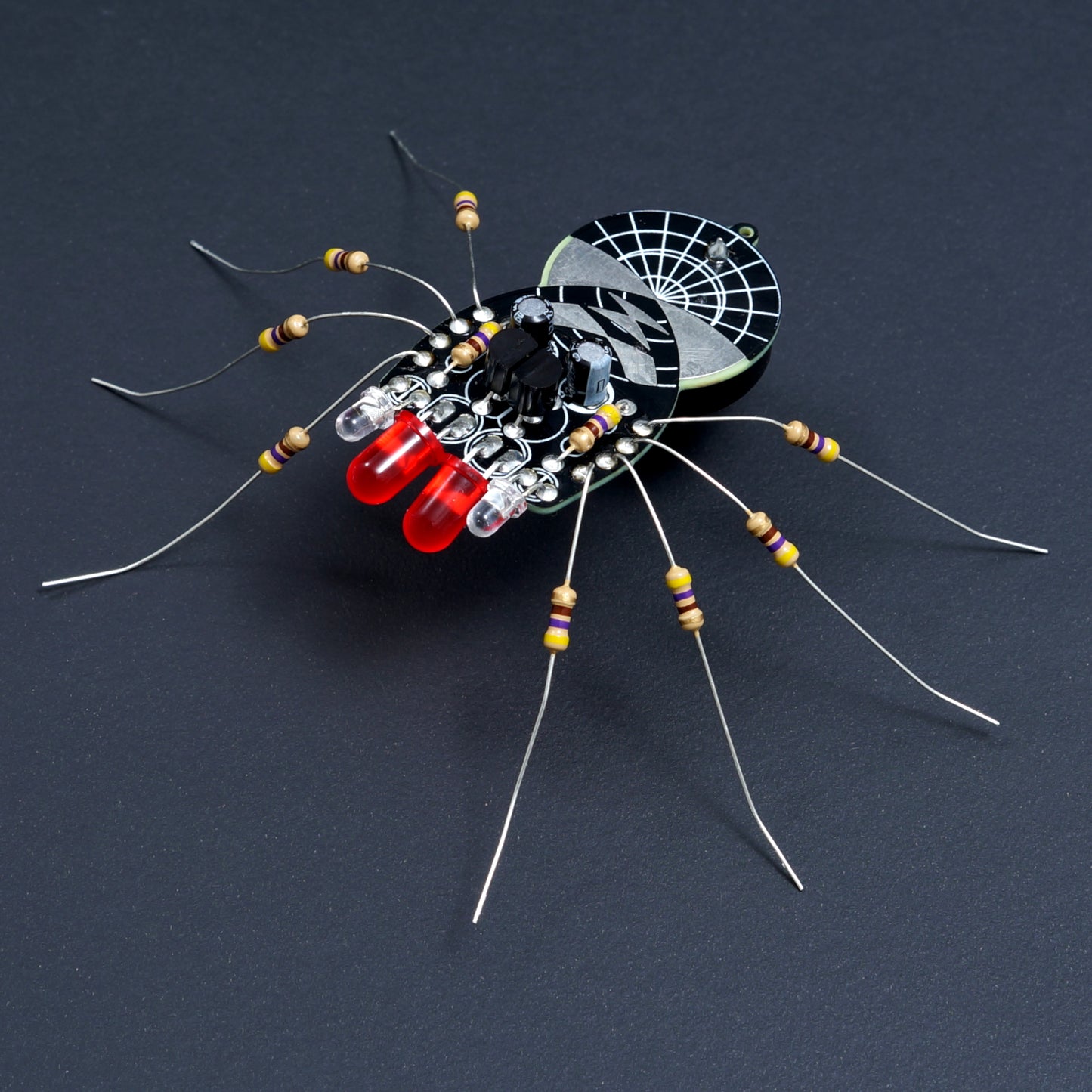 Lötübung Spinne