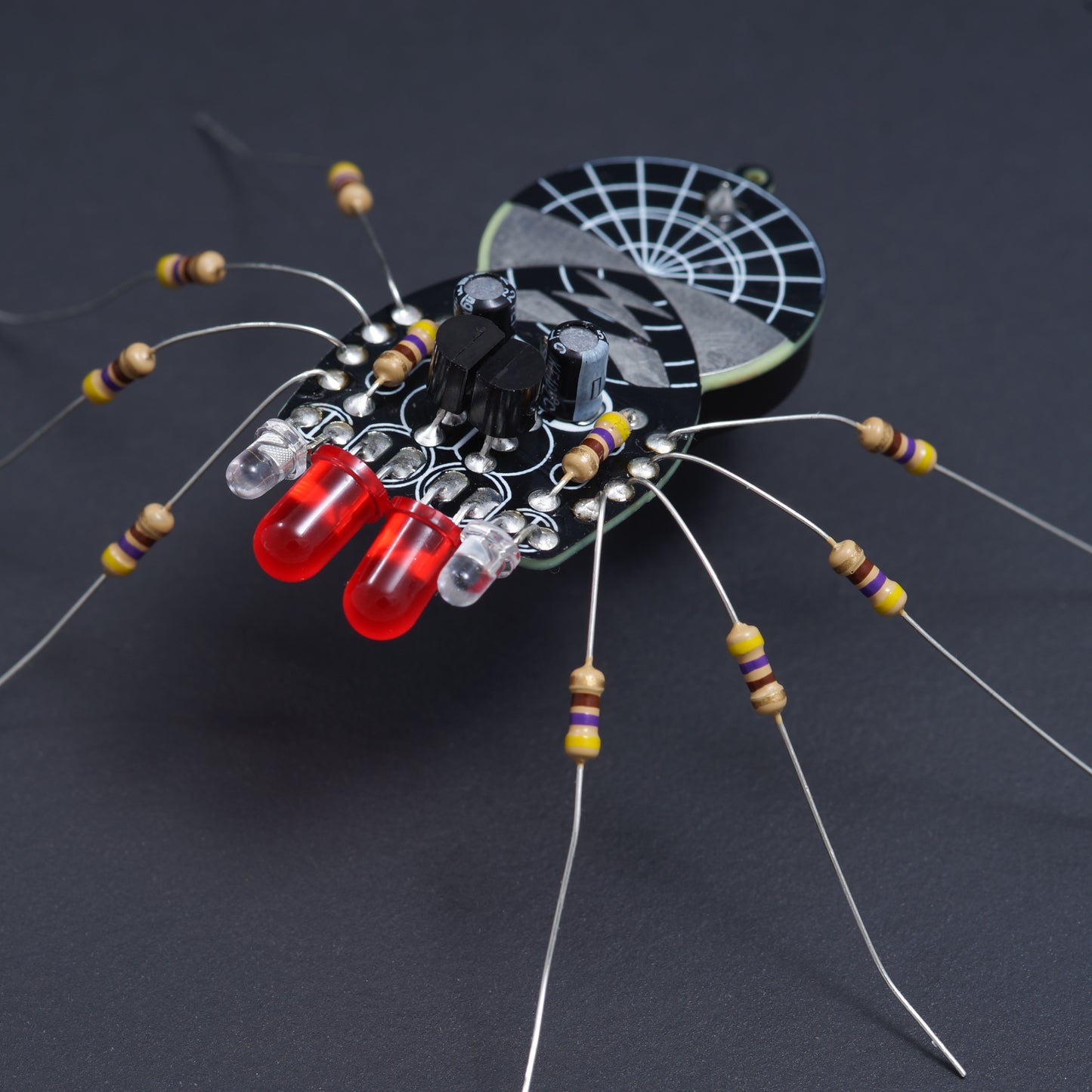 Lötübung Spinne
