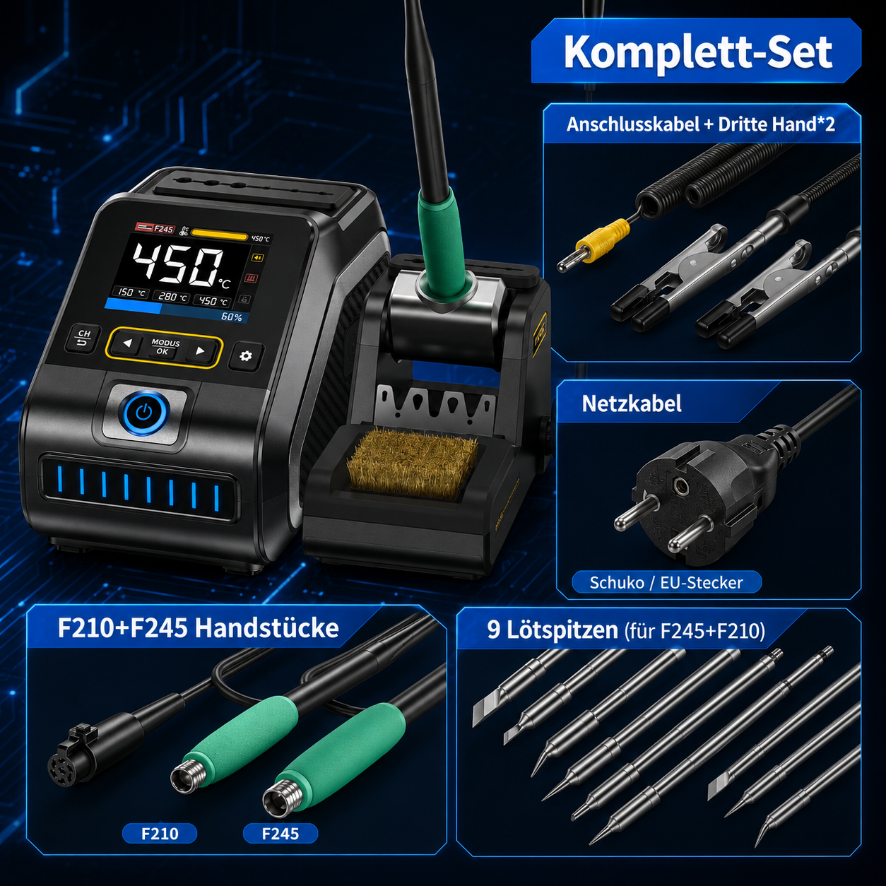 Fnirsi DWS-200 Komplettpaket