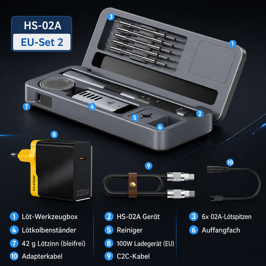 Fnirsi HS-02A Box Komplettset