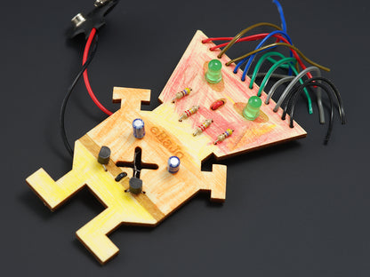 Soldering exercise Alien