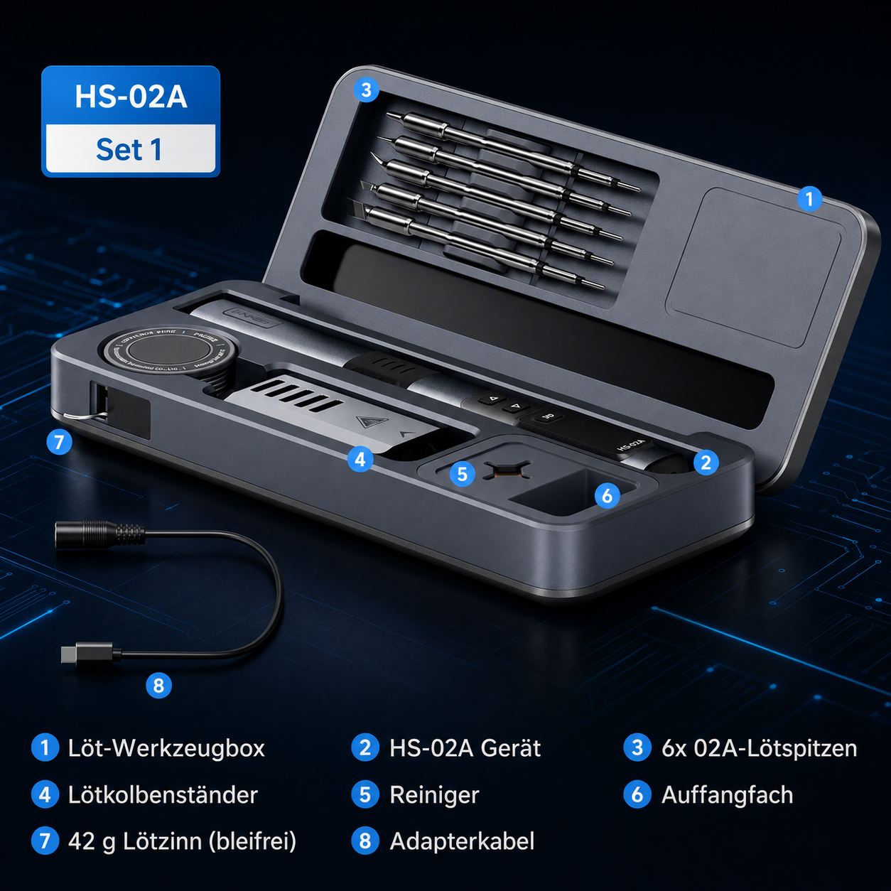 Fnirsi HS-02A complete set