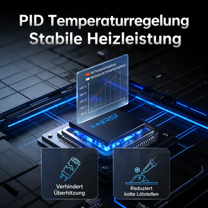 FNIRSI DWS-P2 – kompakte 100-W-Lötstation mit Akku
