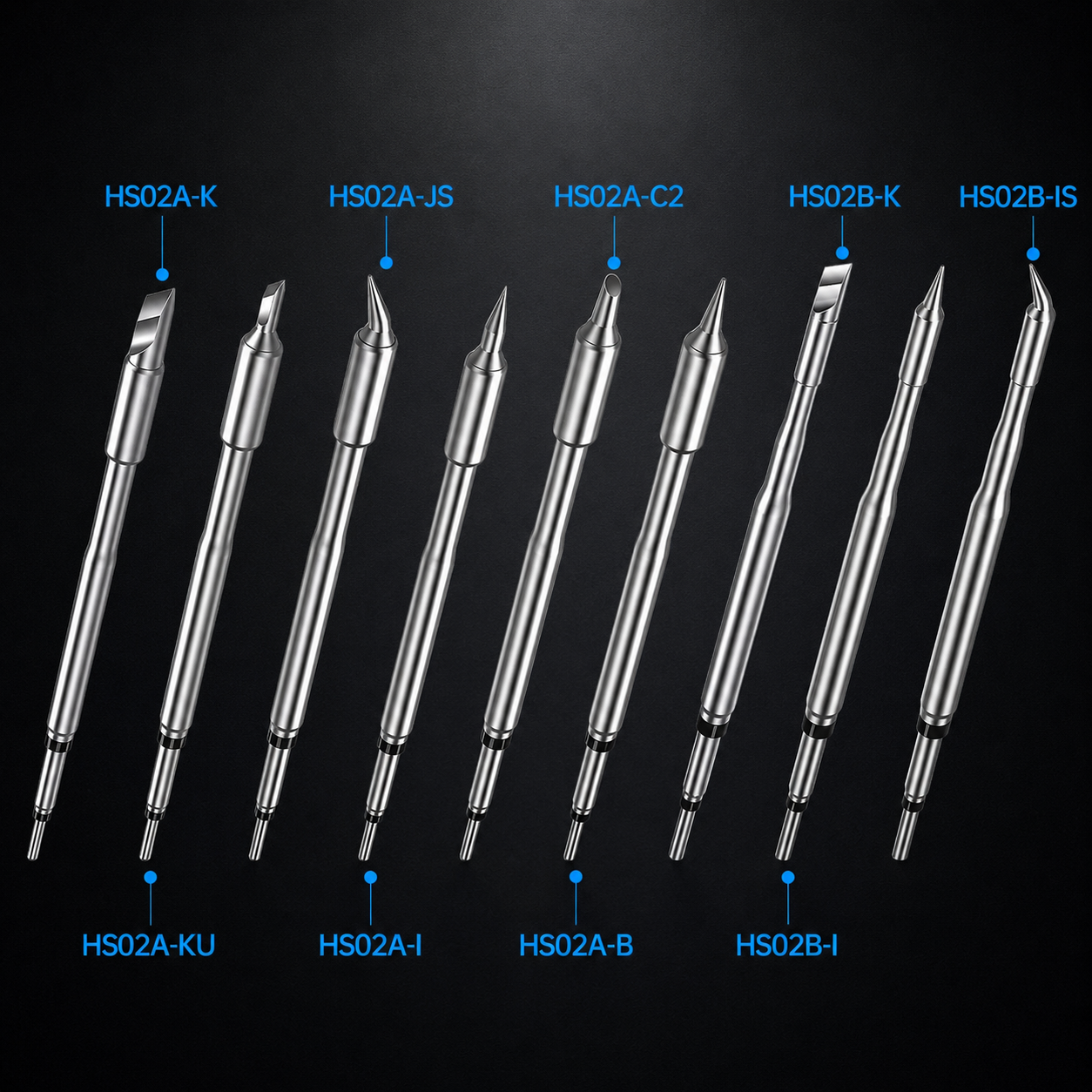 Replacement soldering tip F245 type HS-02A