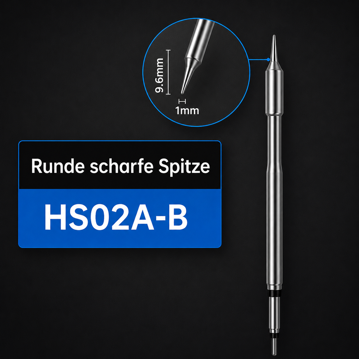 Replacement soldering tip F245 type HS-02A