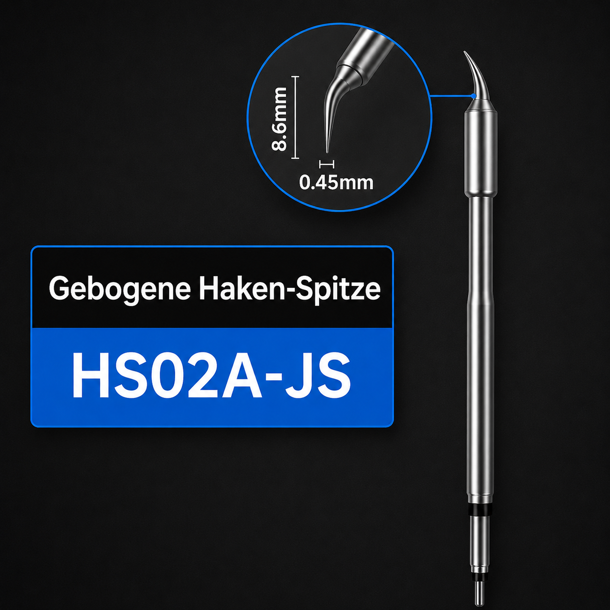 Replacement soldering tip F245 type HS-02A