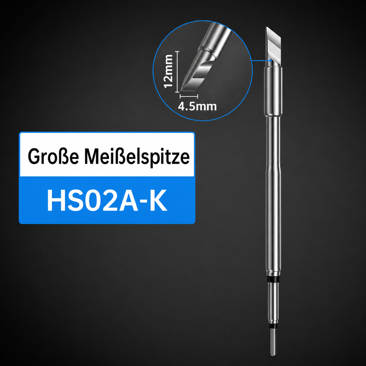 Replacement soldering tip F245 type HS-02A