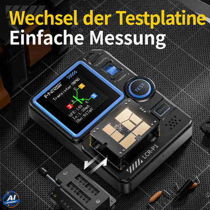 FNIRSI LCR-P1 – Multifunktionaler LCR- & Bauteiltester