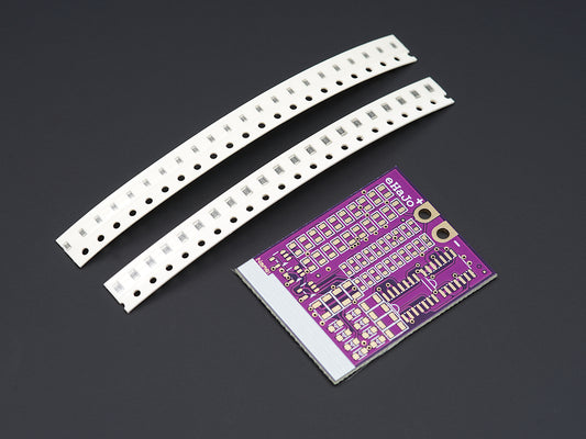 SMD soldering exercise (0805 + 0603)