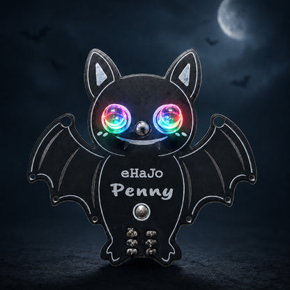 Fledermaus-Bausatz „Penny“ – blinkende RGB-Fledermaus zum Selberlöten