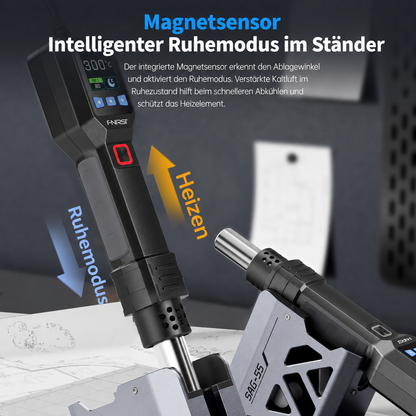 FNIRSI SAG-55 Intelligenter 550W Heißluftlötkolben