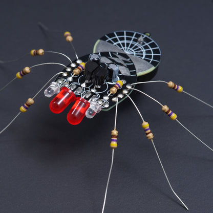 Lötübung Spinne – Transistor-Schaltung zum Löten