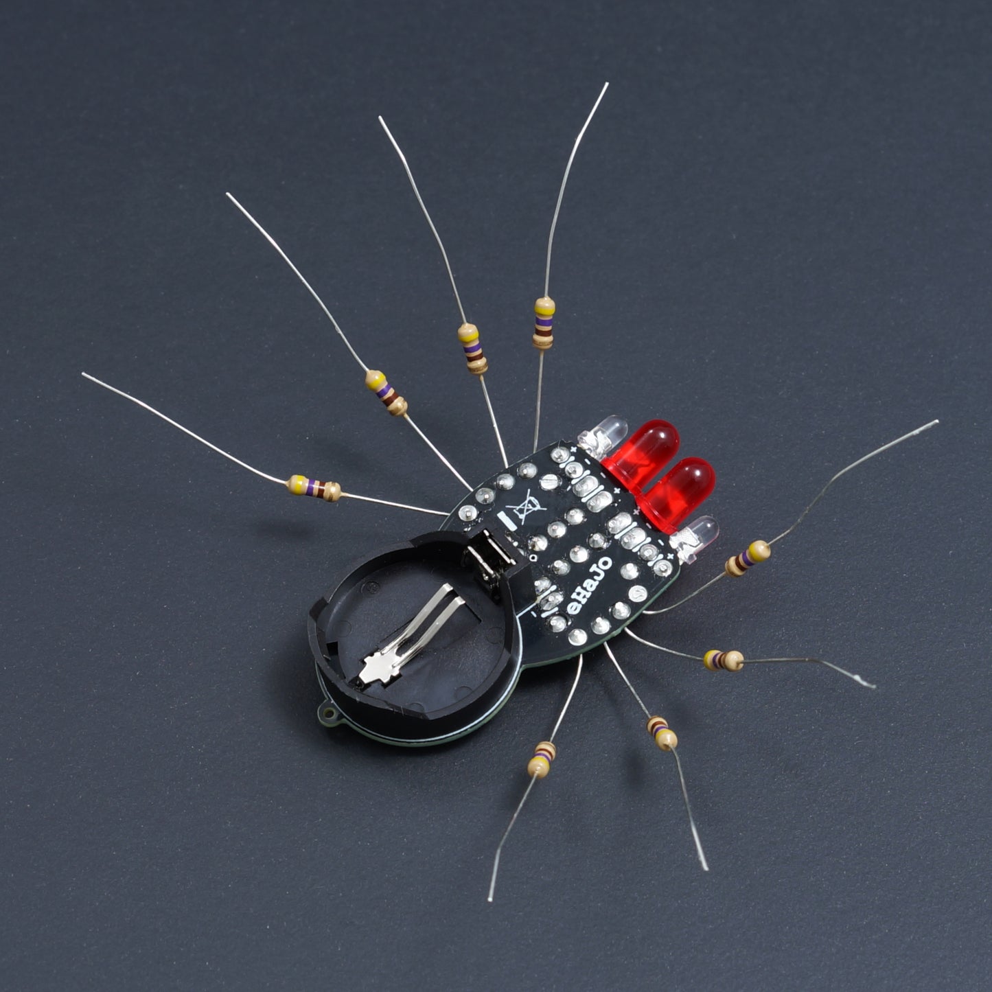 Lötübung Spinne
