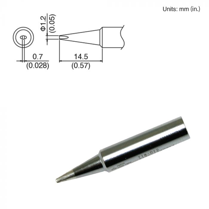 Soldering tip T18-D12